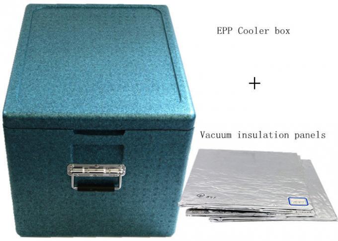 Desain baru bahan EPP kotak pendingin medis 51L untuk transportasi vaksin 2-8 ℃