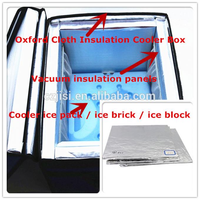 Kualitas tinggi Reusable Tahan Lama PE Slim Plastik Biru Ice Freezer Cooler Pack Untuk Tas Makanan