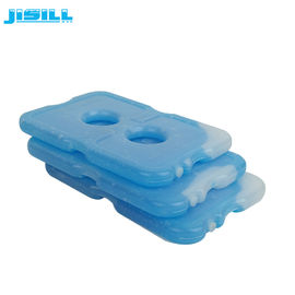 OEM / ODM Freezer Paket Keren Pendingin Gel Pack Transparan Putih Dengan Cairan Biru