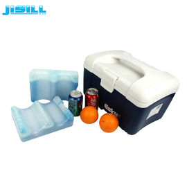 Pembawa Botol Plastik HDPE Plastik 4 Payudara Ice Pack Berbentuk Gelombang
