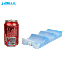 Food Grade Cooler Ice Blocks 6 Pack Untuk Soda Beers Dan Cans FDA SGS Terdaftar