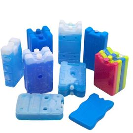 HDPE Plastik Ice Cooler Bricks Blue Gel Ice Pack Untuk Penyimpanan Segar