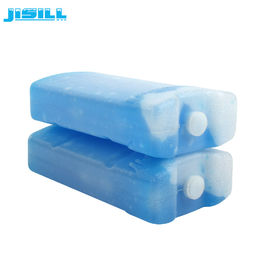 Paket Freezer Plastik HDPE Melengkung Plastik Dapat Digunakan Kembali Untuk Pendinginan Ukuran 14.3 * 7.7 * 3.8cm