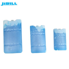 Paket Freezer Plastik HDPE Melengkung Plastik Dapat Digunakan Kembali Untuk Pendinginan Ukuran 14.3 * 7.7 * 3.8cm