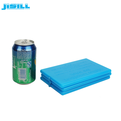Ultra Tipis Reusable Blue Gel Ice Pack Plastic Ice Brick Dengan Persetujuan CE / FDA