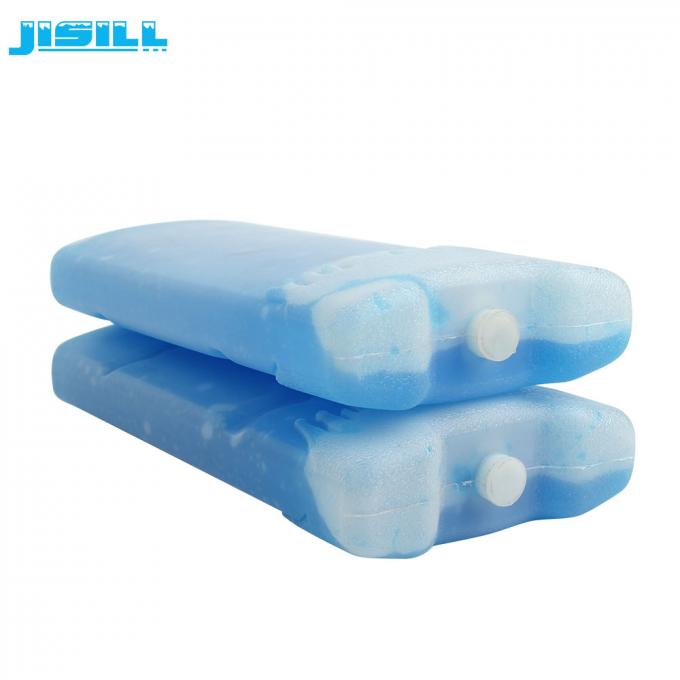 Plastik Permukaan Melengkung Piring eutektik dingin gel tidak beracun untuk transportasi es krim