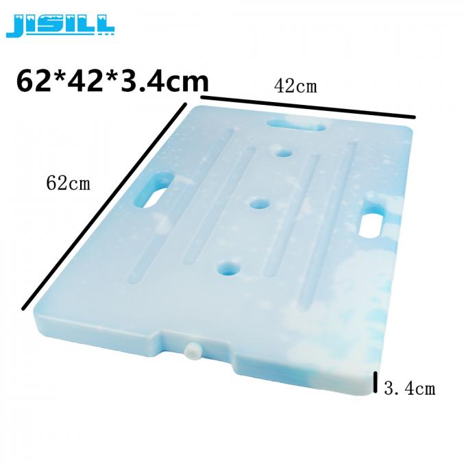 1800ml freezer es balok eutectic plate besar untuk transportasi rantai dingin