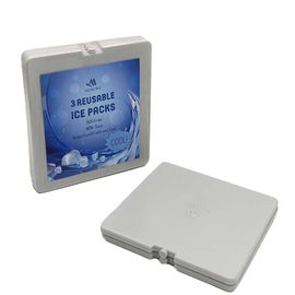 Beli Makanan FDA Menyetujui Kotak Makan Siang Ice Pack / Cool Bag Freezer Blok Warna Gray online manufacture