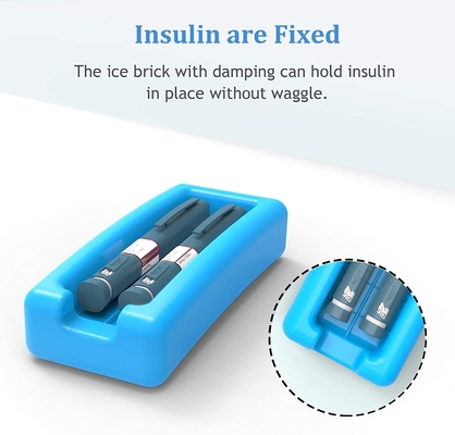 Travel Cooler Case Protector Cooler Bag PCM Ice Pack Menjaga Insulin Aktif