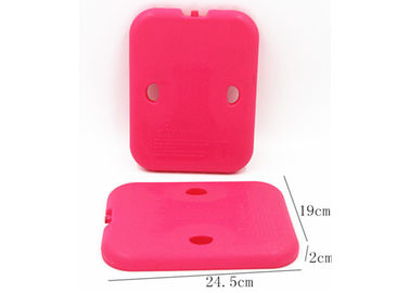 Biru Medium Cooler Blok Es Gel Freezable Cold Packs Hard Shell Bebas BPA Untuk Makanan Dingin