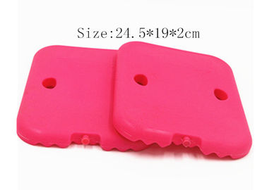 Biru Medium Cooler Blok Es Gel Freezable Cold Packs Hard Shell Bebas BPA Untuk Makanan Dingin