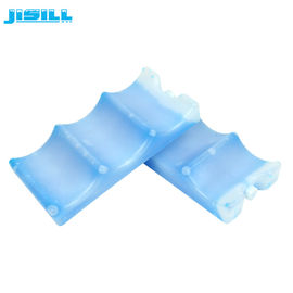 Cangkang Keras ASI HDPE Paket Es Bentuk Gelombang 450Ml Kepadatan Tinggi Polyethylene