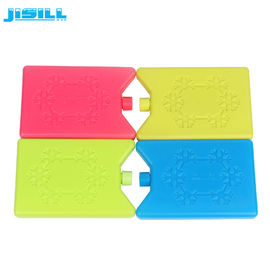 Bahan makanan HDPE Plastik 15*10*2 CM Mini Ice Packs Freezer Packs FDA SGS Certificate untuk makanan beku