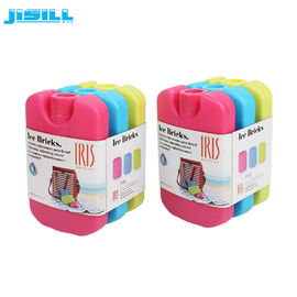 Anak-anak mini es kantong untuk kantong makan siang, merah beku gel kantong 12 * 7.8 * 2cm Ukuran untuk makanan beku