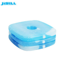 Paket Es Makan Siang Isolasi Hard Single Hole Dengan Elemen Pendingin Gel Mini PCM Untuk Makanan Beku