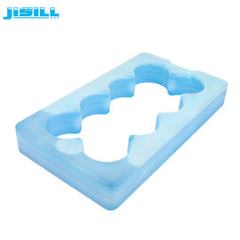 Bahan Plastik Bentuk Khusus Kustom Gel Ice Cooler Bricks Untuk Minuman Dingin