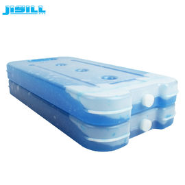 BPA Free Reusable Hard Plastic Paket Pendingin Es PCM Besar 40 * 20 * 4.1 CM