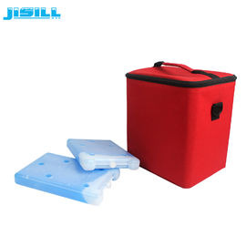 Kelas Makanan 600ml Ice Cooler Brick Non - Caustic Untuk Transportasi Rantai Dingin Untuk Makanan Beku
