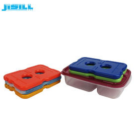 200 g Mini Lunch Ice Packs / Cool Cooler Slim Gel Ice Pack Dengan Logo Tercetak Untuk Makanan Beku