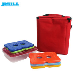 200 g Mini Lunch Ice Packs / Cool Cooler Slim Gel Ice Pack Dengan Logo Tercetak Untuk Makanan Beku