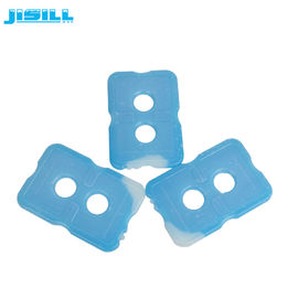 Plastik kaku Slim Mini Ice Packs Spectacle Dengan Cooling Gel Cairan Dalam Untuk Makanan Beku