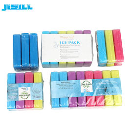 Color Customized Mini Ice Packs PCM Gel Untuk Penyimpanan Es Krim Dengan Pengemasan Karton Untuk Makanan Beku