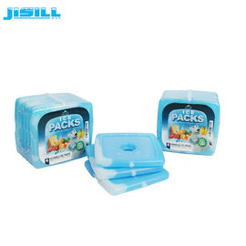 160ml Ice Gel Lunch Chillers / Ultra-Thin Gel Ice Packs Tipe Termal Untuk Makanan Beku