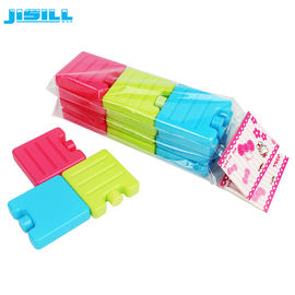 HDPE Hard Shell Mini Ice Packs / Plastic Freezer Ice Blocks Untuk Lunch Bag Untuk Makanan Beku