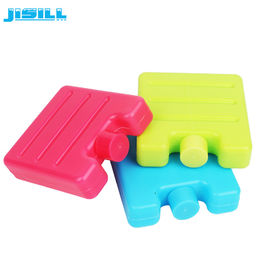 HDPE Hard Shell Mini Ice Packs / Plastic Freezer Ice Blocks Untuk Lunch Bag Untuk Makanan Beku