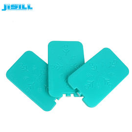 Blue Hard Plastic Reusable Slim Lunch Ice Packs Untuk Cooler Bag Untuk Makanan Beku