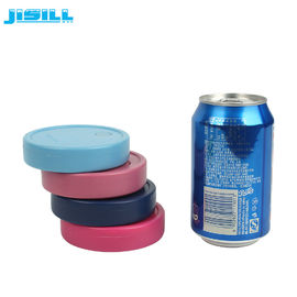 Transport 100ml plastik bulat ice box beer cooler holder gel pack untuk jenis