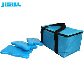 Biru Tas Pendingin Portabel Es Paket Reusable Freezable Gel Cold Packs