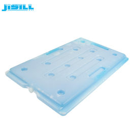 HDPE Plastik Berguna Kembali Brick Ice Cooler Besar Untuk Transportasi Rantai Dingin Untuk Makanan Beku