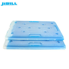 HDPE Plastik Berguna Kembali Brick Ice Cooler Besar Untuk Transportasi Rantai Dingin Untuk Makanan Beku