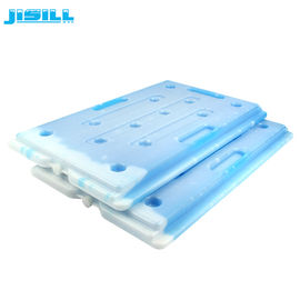 HDPE Plastik Berguna Kembali Brick Ice Cooler Besar Untuk Transportasi Rantai Dingin Untuk Makanan Beku