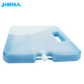 Paket es pendingin besar HDPE tahan lama dengan pegangan / pendingin Paket freezer untuk makanan beku