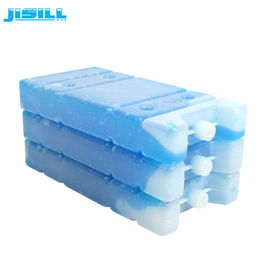 18 * 9.5 * 2.8cm Ukuran Ice Cooler Brick Untuk Isolasi Cooler Box Dengan Berbagai Warna Untuk Makanan Beku