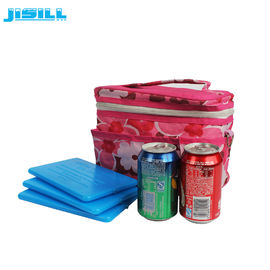 Food Grade Rigid Plastic Reusable Ultra Thin Gel Ice Packs Lunch Box Freezer Pack