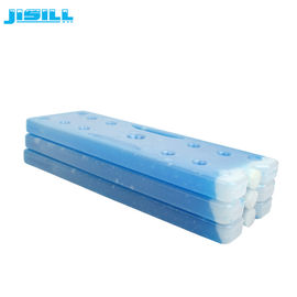 Kustom HDPE Plastik Reusable Ice Pack Cooler Untuk Penyimpanan Makanan Dingin