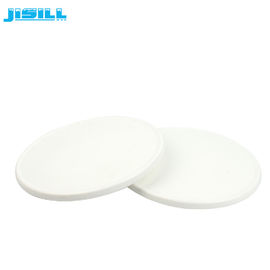 Round Cooling Gel Cold Plate Freezer Untuk Buah Dan Makanan Segar, Konten 860ml