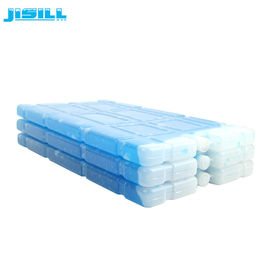 Efisiensi Tinggi Blue Cold Gel Tipis Panjang Panjang Paket Es Untuk Makanan / Obat Pengiriman Untuk Makanan Beku