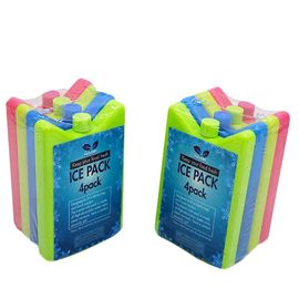 Colorful HDPE Hard Plastic Ice Packs With Perfect Ultrasonic Welding Sealing