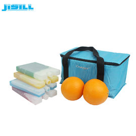 Kemasan dingin gel yang dapat digunakan kembali, kemasan freezer gel hard shell OEM / ODM Layanan untuk makanan beku