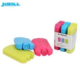 HDPE Blok Es Kecil Freezer Hard Shell 150ML Gel Pendingin Cairan Untuk Makanan Beku