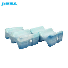 Food Grade Big Wave Shape Breast Milk Ice Pack dengan SAP MSDS Disetujui untuk Makanan Beku