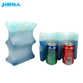Food Grade Big Wave Shape Breast Milk Ice Pack dengan SAP MSDS Disetujui untuk Makanan Beku