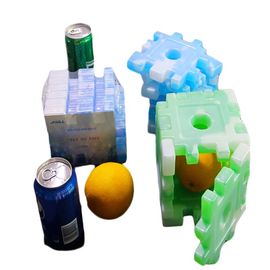 Bahan Plastik PE Ice Cooler Brick Splicing Khusus Untuk Kotak Pendingin