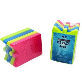 Balok Es Plastik Kaku Food Grade yang Dapat Digunakan Kembali, Paket Es Tas Dingin Untuk Kotak Makan Siang