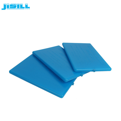 Ultra Tipis Reusable Blue Gel Ice Pack Plastic Ice Brick Dengan Persetujuan CE / FDA